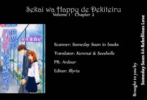 Sekai wa Happy de Dekiteiru Chapter 2 4